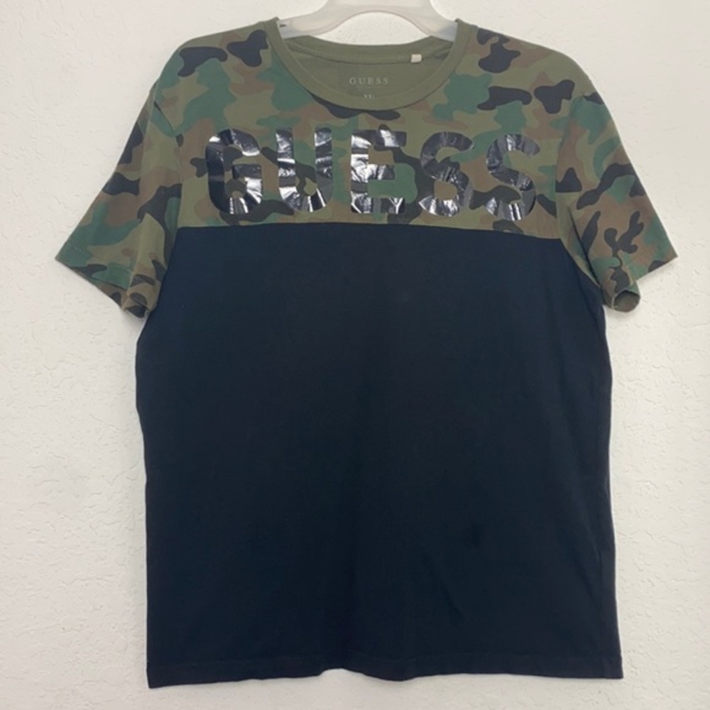 Men GUESS Army Shirt Size XXL